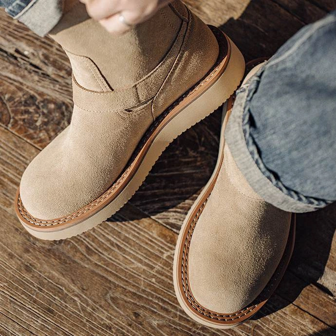 Hector Maden: Klassieke Suede Engineer Boots, Authentiek Vintage Gevoel, Stoer en Tijdloos.