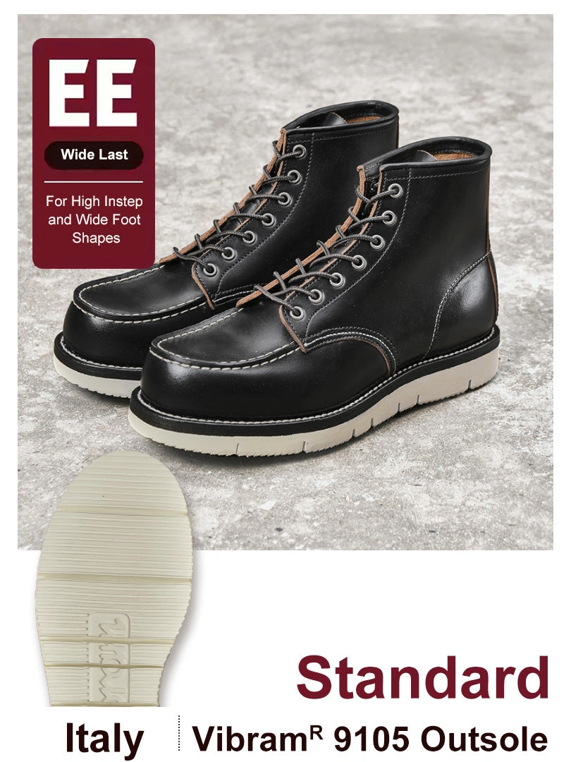 Centurion Moc Toe Boots: Het perfecte maatje voor avontuur, full-grain leer & Vibram zool.